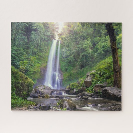 Wasserfälle | Bali, Indonesien Puzzle (Horizontal)