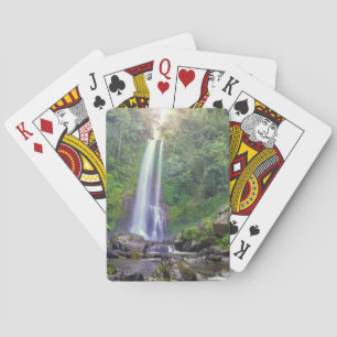 Wasserfälle   Bali, Indonesien Spielkarten