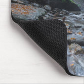 Wasserfälle | Betrachten von Wasserfällen aus Glas Mousepad (Ecke)