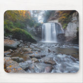 Wasserfälle | Betrachten von Wasserfällen aus Glas Mousepad (Vorne)