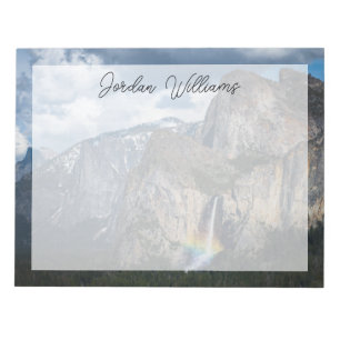 Wasserfälle Brautschleierfall Yosemite Kaliforni Notizblock
