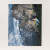 Wasserfälle | Bridal Veil Falls Yosemite Californi Puzzle (Vertikal)
