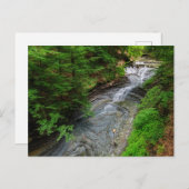 Wasserfälle | Cuyahoga Valley Ohio Postkarte (Vorne/Hinten)