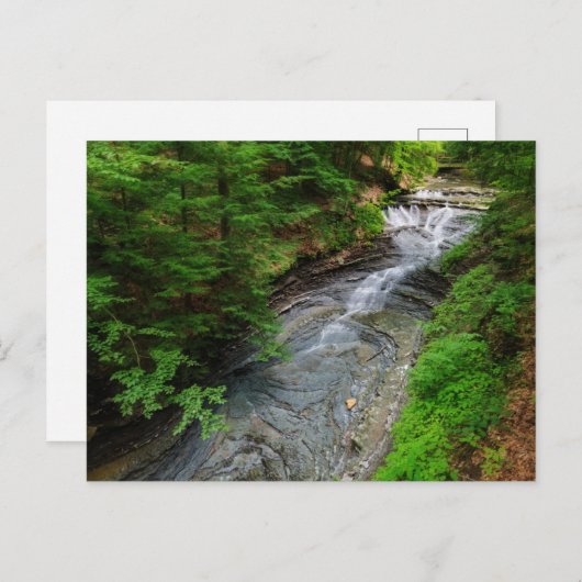 Wasserfälle | Cuyahoga Valley Ohio Postkarte (Vorne/Hinten)