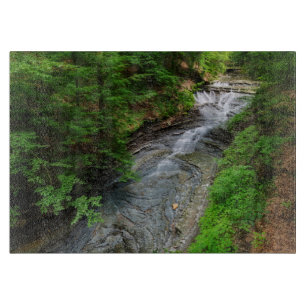 Wasserfälle   Cuyahoga Valley Ohio Schneidebrett