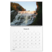 WASSERFÄLLE DES ITHACA-Kalenders Kalender (Mär 2027)