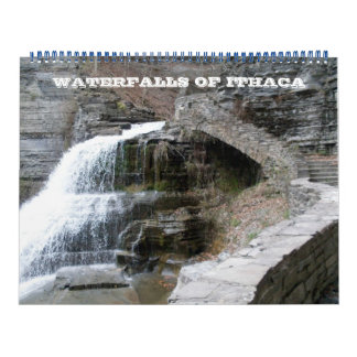 WASSERFÄLLE DES ITHACA-Kalenders Kalender