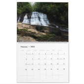 Wasserfälle des südlichen Appalachians-Kalenders Kalender (Feb 2026)