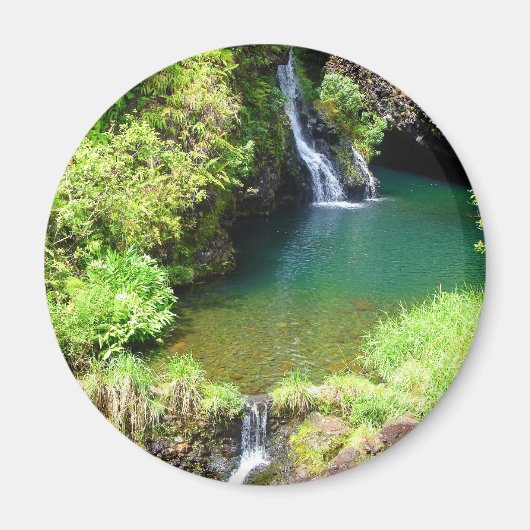 Wasserfälle entlang der Straße nach Hana, Maui, Ha Magnet (Vorne)