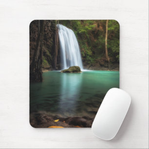 Wasserfälle   Erawan Wasserfall, Thailand Mousepad