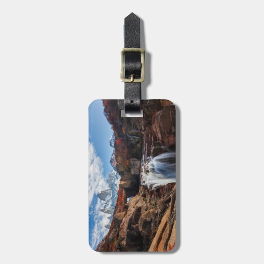 Wasserfälle | Fitz Roy Mountain, Argentinien Gepäckanhänger (Vorderseite vertikal)