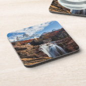 Wasserfälle | Fitz Roy Mountain, Argentinien Getränkeuntersetzer (Linke Seite)