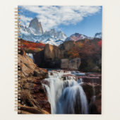 Wasserfälle | Fitz Roy Mountain, Argentinien Planer (Vorderseite)