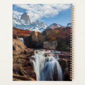 Wasserfälle | Fitz Roy Mountain, Argentinien Planer (Rückseite)
