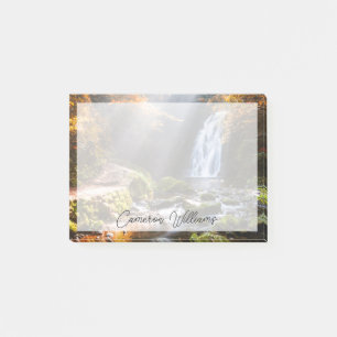 Wasserfälle   Gleno, Nordirland Post-it Klebezettel