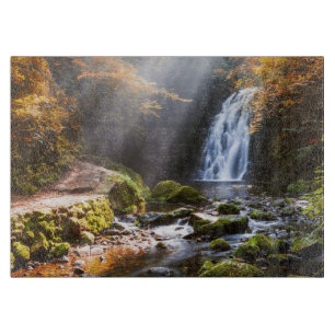 Wasserfälle Gleno, Nordirland Schneidebrett
