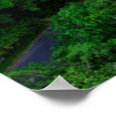 Wasserfälle | Grand Galet Falls Poster (Ecke)