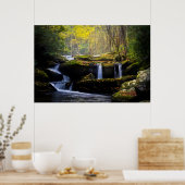 Wasserfälle | Great Smoky Mountain National Park Poster (Küche)