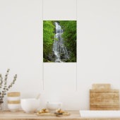 Wasserfälle Große Smokey Mountain Nationalpark Poster (Küche)