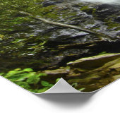 Wasserfälle Große Smokey Mountain Nationalpark Poster (Ecke)