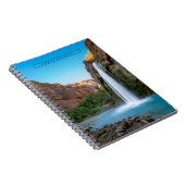 Wasserfälle | Havasu-Fälle bei Sunset Notizblock (Rechte Seite)