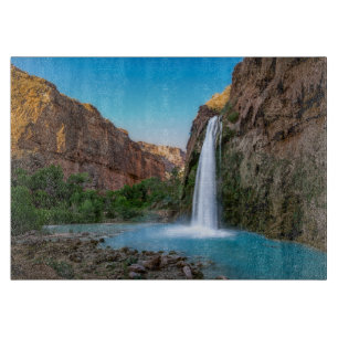 Wasserfälle Havasu-Fälle bei Sunset Schneidebrett