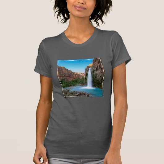 Wasserfälle | Havasu-Fälle bei Sunset T-Shirt (Vorderseite)