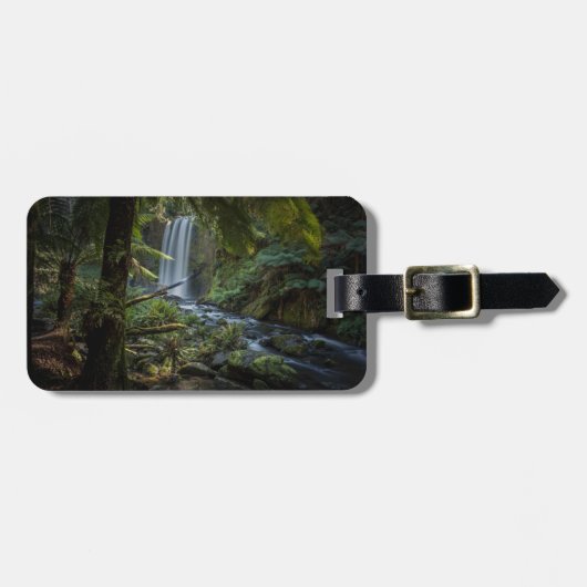 Wasserfälle | Hopetoun Falls, Neuseeland Gepäckanhänger (Vorderseite horizontal)