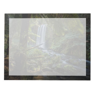 Wasserfälle Hopetoun Falls, Neuseeland Notizblock