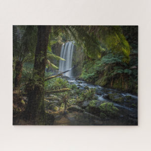 Wasserfälle Hopetoun Falls, Neuseeland Puzzle