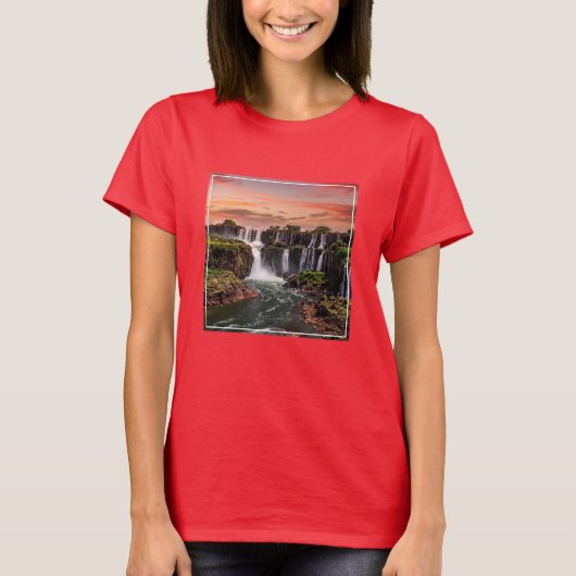 Wasserfälle | Iguacu-Nationalpark T-Shirt (Vorderseite)