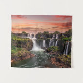Wasserfälle | Iguacu-Nationalpark Wandteppich (Vorderseite (Horizontal))
