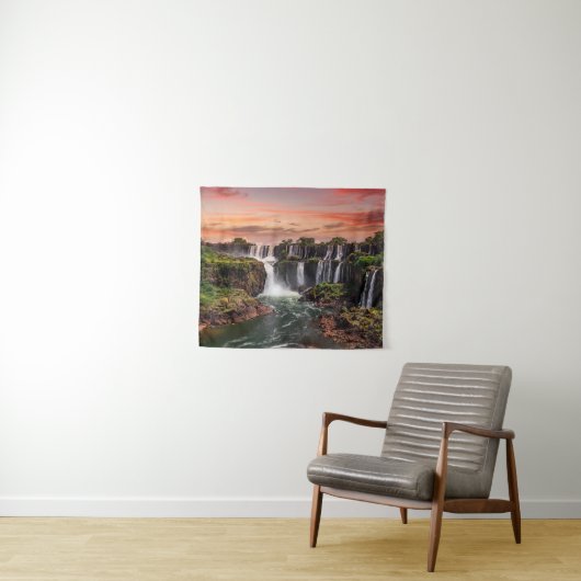 Wasserfälle | Iguacu-Nationalpark Wandteppich (Beispiel (Horizontal))