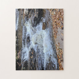 Wasserfälle im Herbst-Puzzle Puzzle