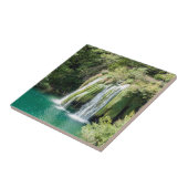 Wasserfälle im Nationalpark Plitvice - Kroatien Fliese (Seite)