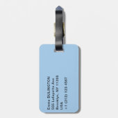 Wasserfälle im Nationalpark Plitvice - Kroatien Gepäckanhänger (Rückseite vertikal)