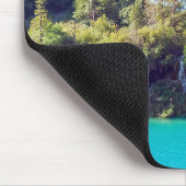 Wasserfälle im Nationalpark Plitvice - Kroatien Mousepad (Ecke)