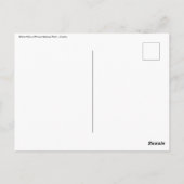 Wasserfälle im Nationalpark Plitvice - Kroatien Postkarte (Rückseite)