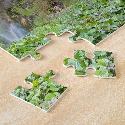 Wasserfälle im Nationalpark Plitvice - Kroatien Puzzle (Seite)