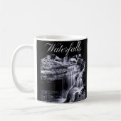 Wasserfälle im Schwarzen und Weißen Gebirge Kaffeetasse (Links)