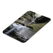 Wasserfälle im türkischen Run Staat Park Magnet (Linke Seite)