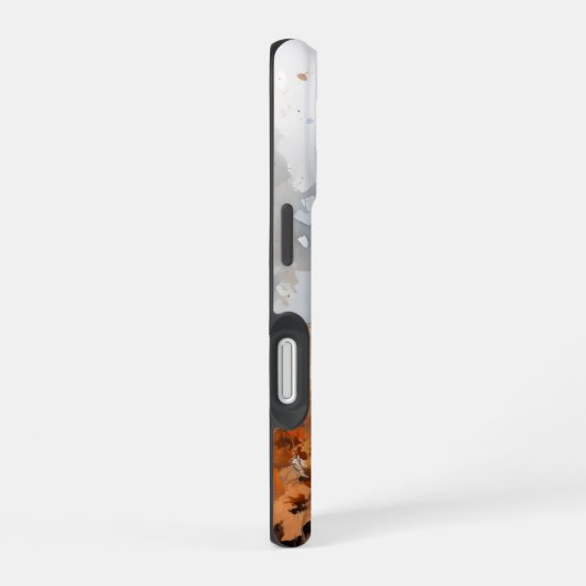 WASSERFALLE IM WALD iPhone 16 HÜLLE (Rechte Seite)