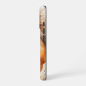 WASSERFALLE IM WALD iPhone 16 HÜLLE (Linke Seite)