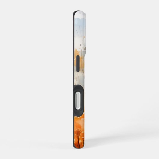 WASSERFALLE IM WALD iPhone 16 HÜLLE (Rechte Seite)