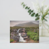 Wasserfälle in Glencoe Postkarte (Stehend Vorderseite)