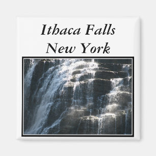 Wasserfälle in Ithaca Falls New York Magnet