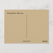 Wasserfälle in Slowenien Postkarte (Rückseite)