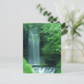 Wasserfälle in Zion Postkarte (Stehend Vorderseite)