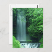 Wasserfälle in Zion Postkarte (Vorne/Hinten)