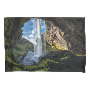 Wasserfälle   Isländischer Wasserfall Kissenbezug